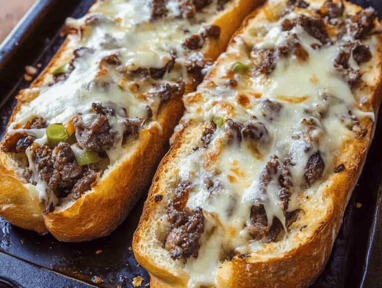 Philly Cheesesteak Cheesy Bread for a Flavorful Experience