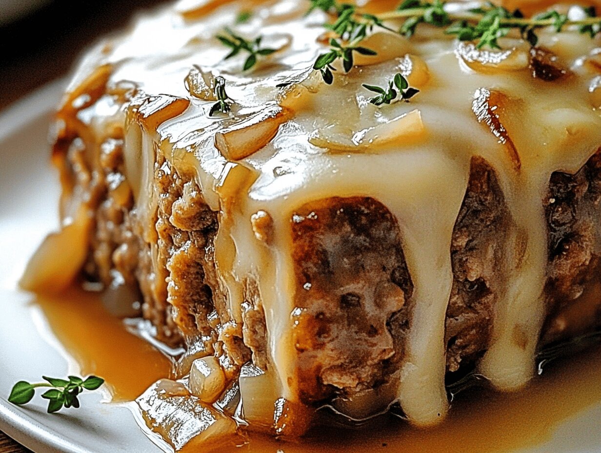 Crockpot French Onion Meatloaf Recipe to Delight Your Taste Buds