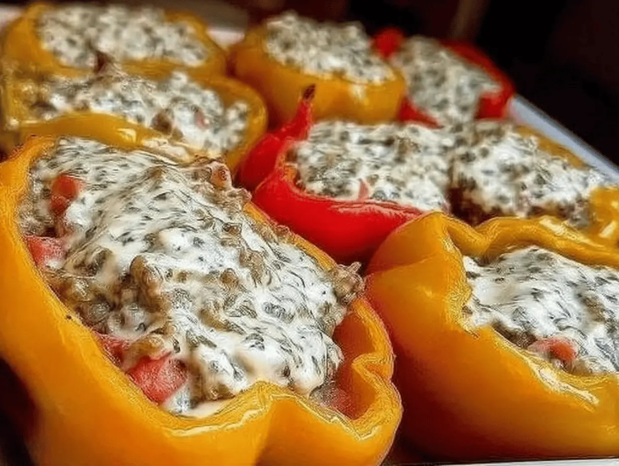 Irresistible Cream Cheese Stuffed Peppers: Quick & Easy Recipe