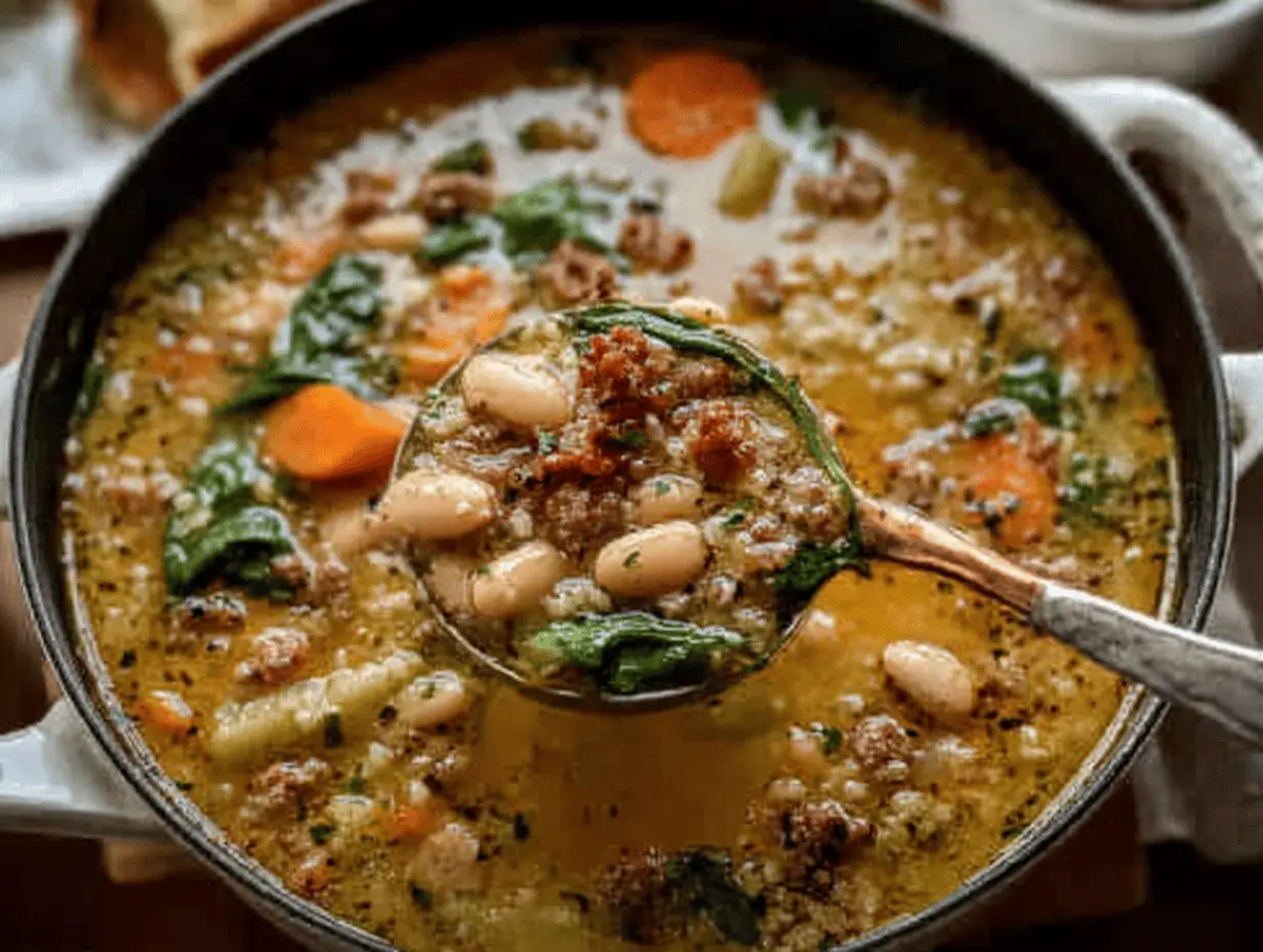 Hearty Vegan Tuscan White Bean Soup: A 30-Minute Delight